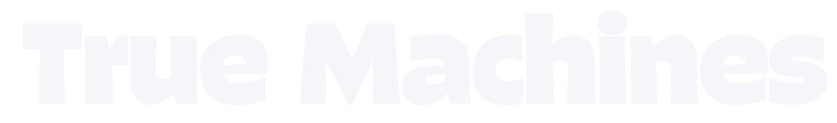 True Machines